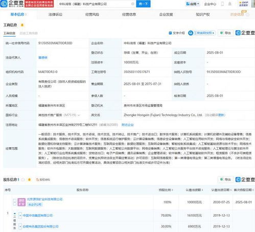 白银有色牵头成立科技产业公司，注册资本1亿元布局网络与信息安全软件开发